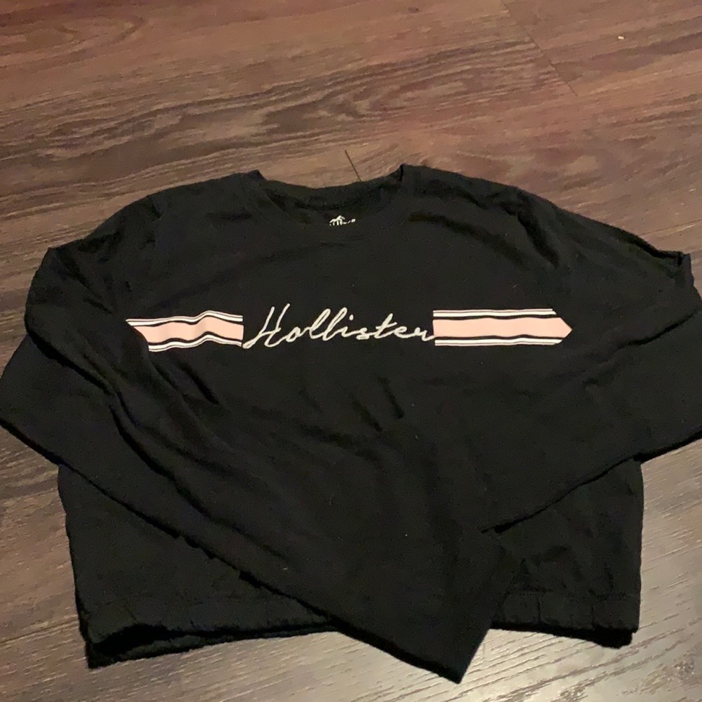 cropped long sleeve tee